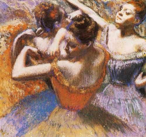 1899 Danseuses Pastel A4 Photo Print