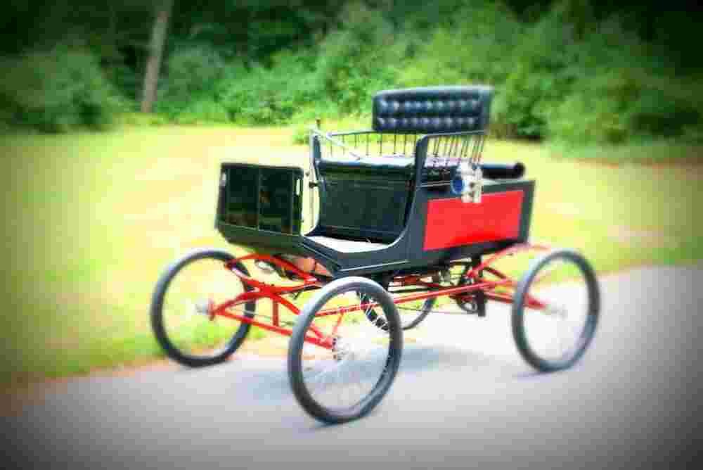 1899 Locomobile Style 2 Stanhope A4 Photo Print