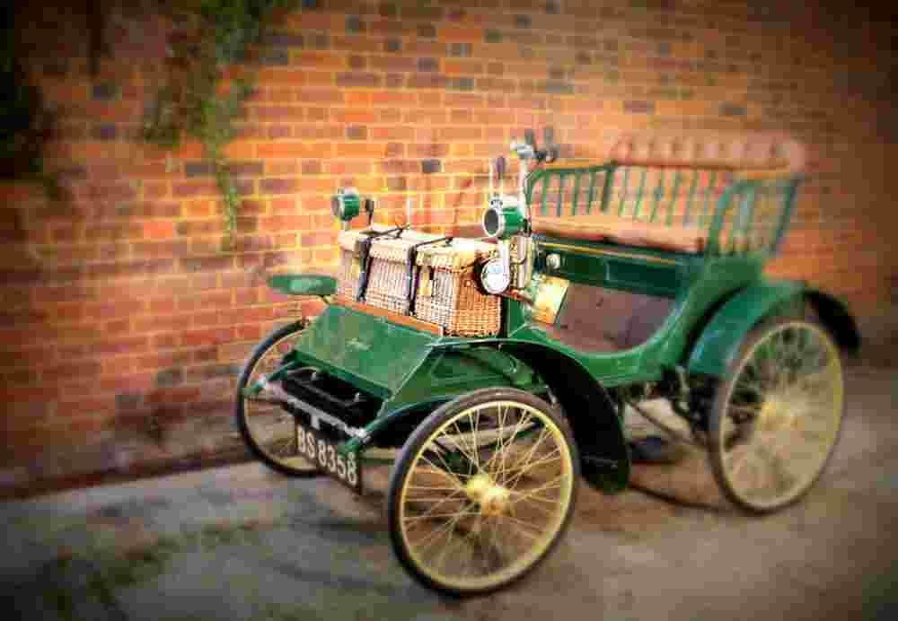 1899 Peugeot 3CV Two Seater A4 Photo Print