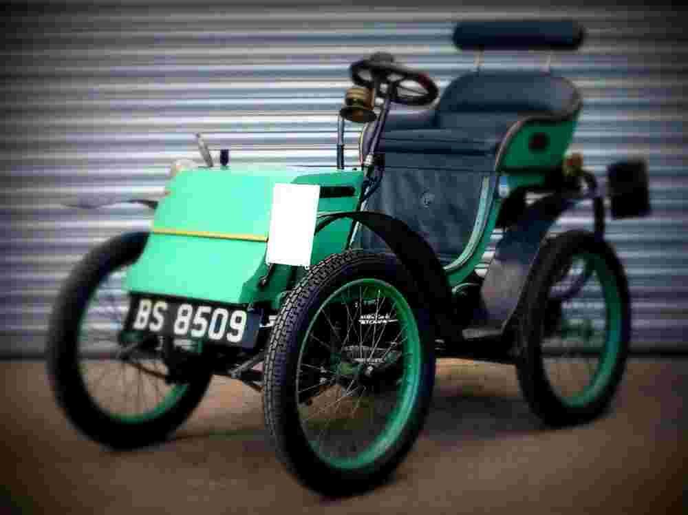 1899 Phebus 2 quater hp Forecar A4 Photo Print