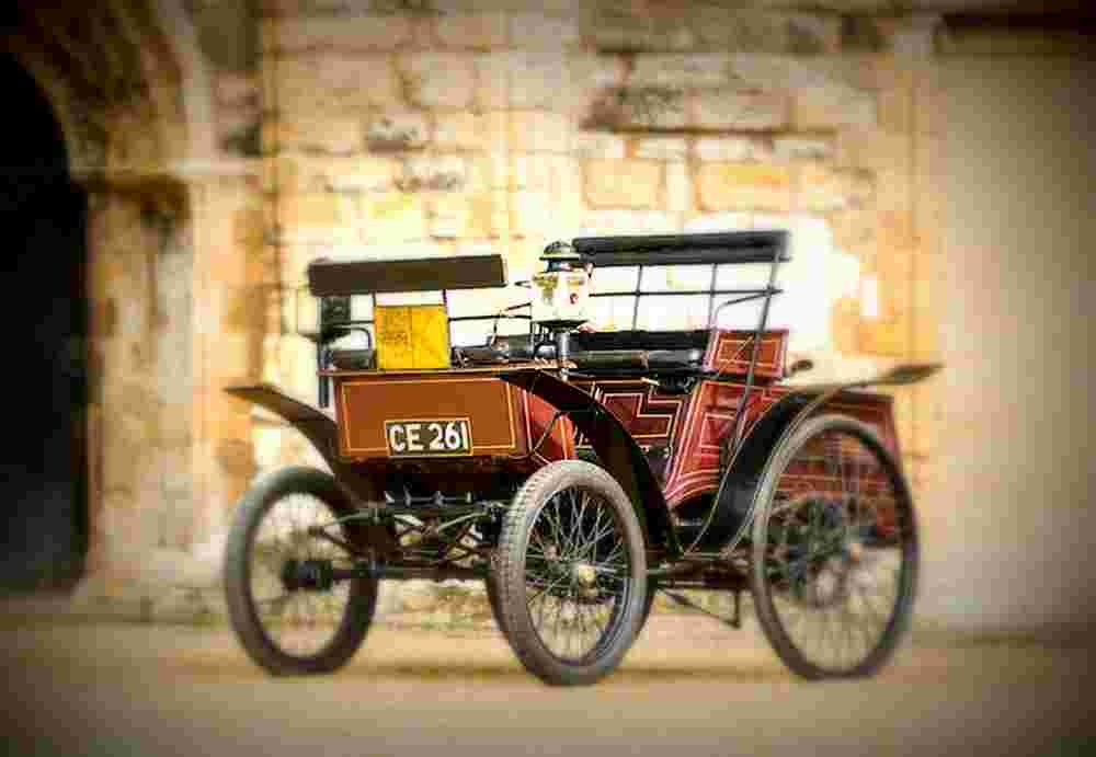 1899 Star Benz 3 5HP Vis a Vis A4 Photo Print