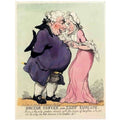 18th C GB Political Satire Cartoon Convex Pri Vintage Retro Advert Poster A4 Ph