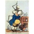 18th C GB Political Satire The Last Drop Cartoon A Vintage Retro Advert Poster 