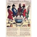 18th C Political Satire Cartoon Pss Or Peace Vintage Retro Advert Poster A4 Pho