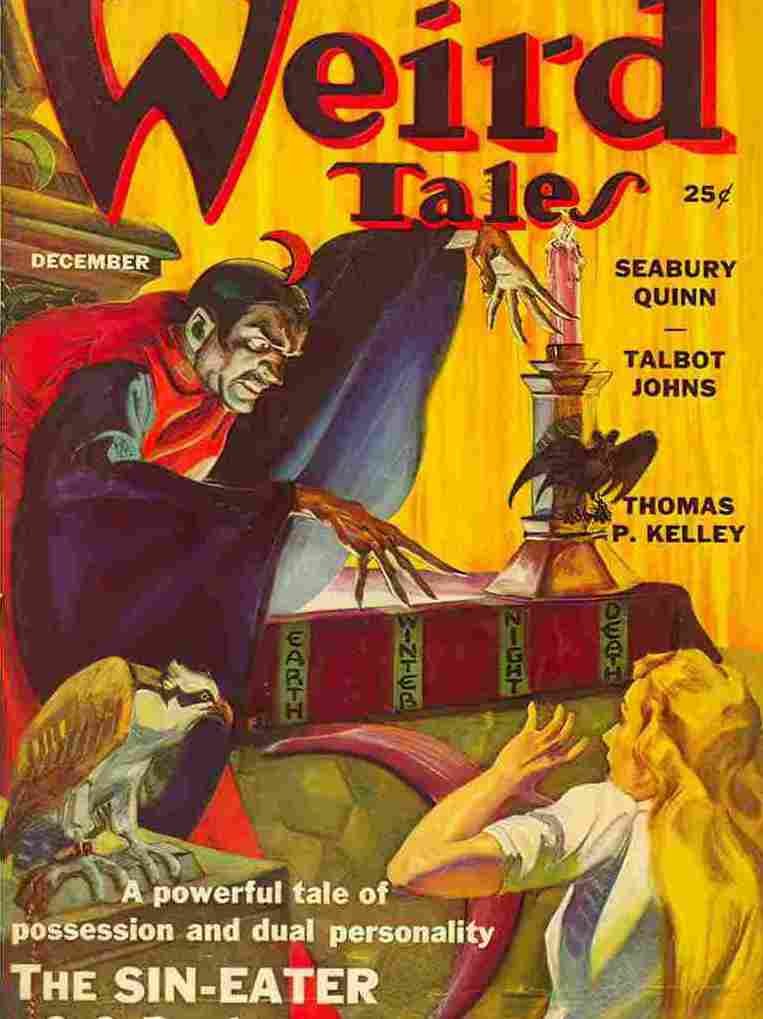 19 01 weird tales pulp fiction 2 Advert A4 Photo Print