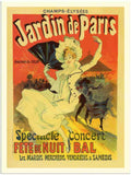 19 jardin de paris jules cheret 1890 2 Vintage Advert A4 Photo Print