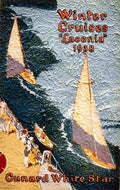 190 Winter Cruises Laconia Vintage A4 Photo Print