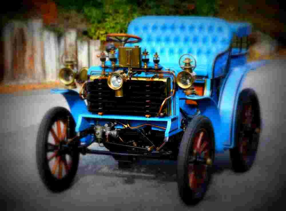 1900 Bardon Type A Tonneau A4 Photo Print