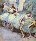 1900 Danseuses Dans Les Coulisses A4 Photo Print