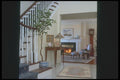 190007 Inviting Living Room Entrance A4 Photo Print