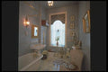 190010 Golden Bathroom A4 Photo Print