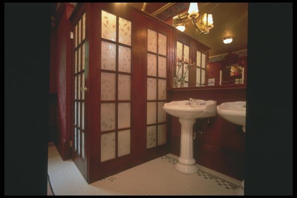 190014 Etched Glass Doors A4 Photo Print