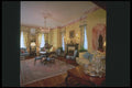 190032 Traditional Yellow Living Area A4 Photo Print