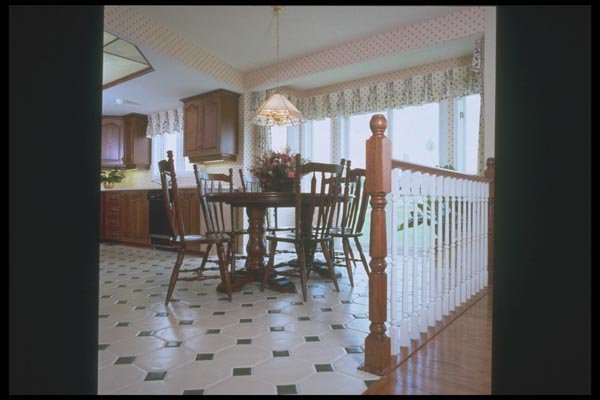 190085 Lightened Eating Area A4 Photo Print