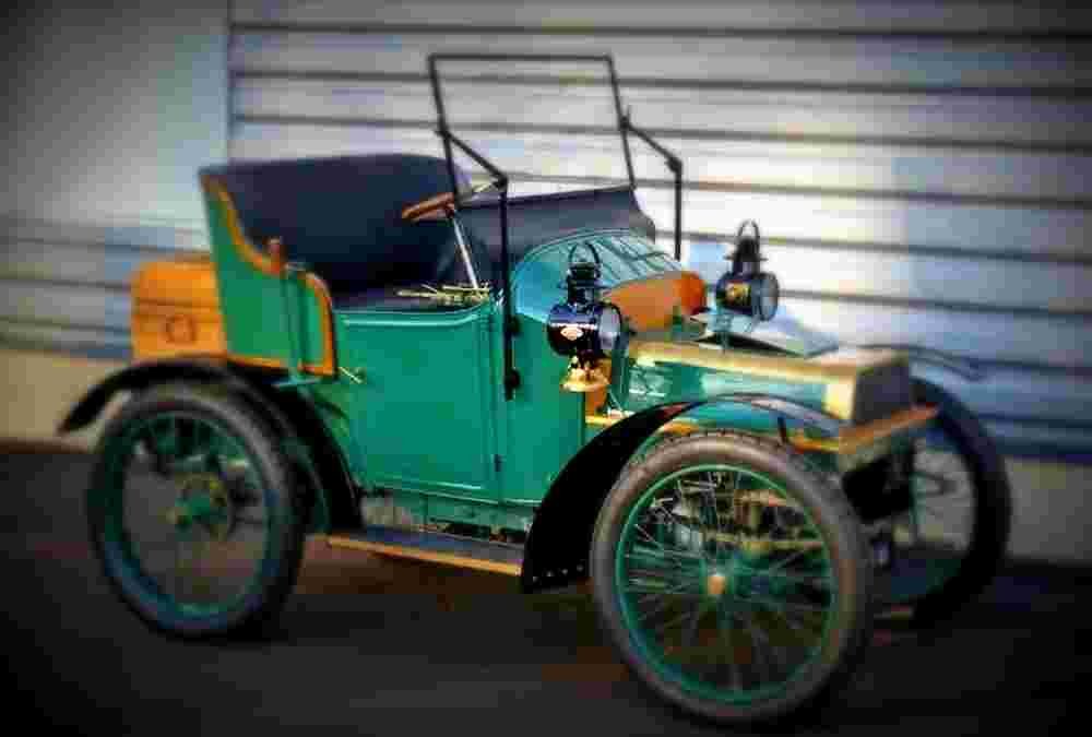 1901 Croziemarie Type AC Voiturette A4 Photo Print