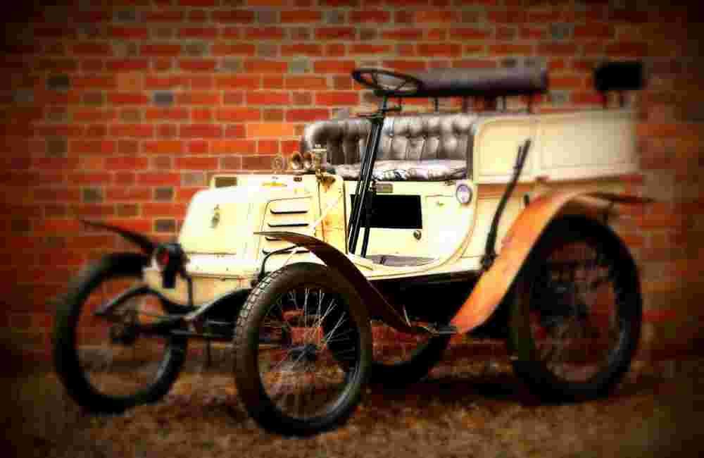 1901 Georges Richard 3 5hp Single Cylinder Four Seat Rear Entrance Tonneau Vedrine A4 Photo Print