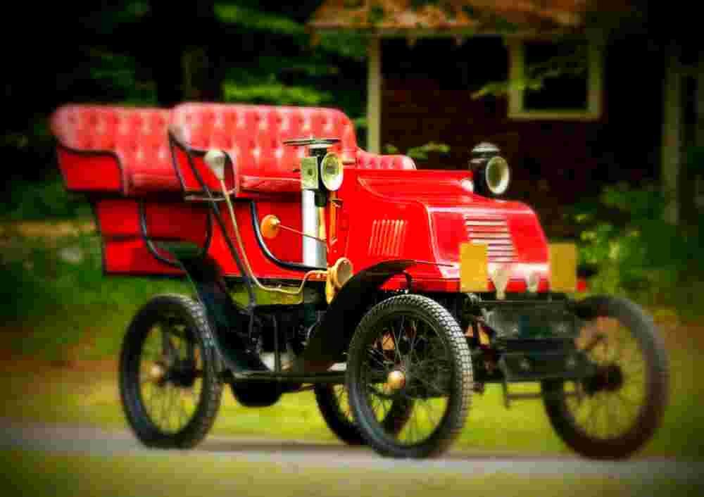 1901 International Charette Double Phaeton A4 Photo Print
