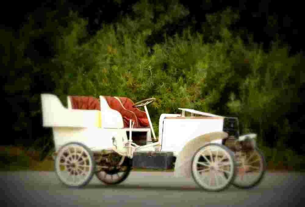 1901 Laparrelle Rear Entrance Tonneau A4 Photo Print