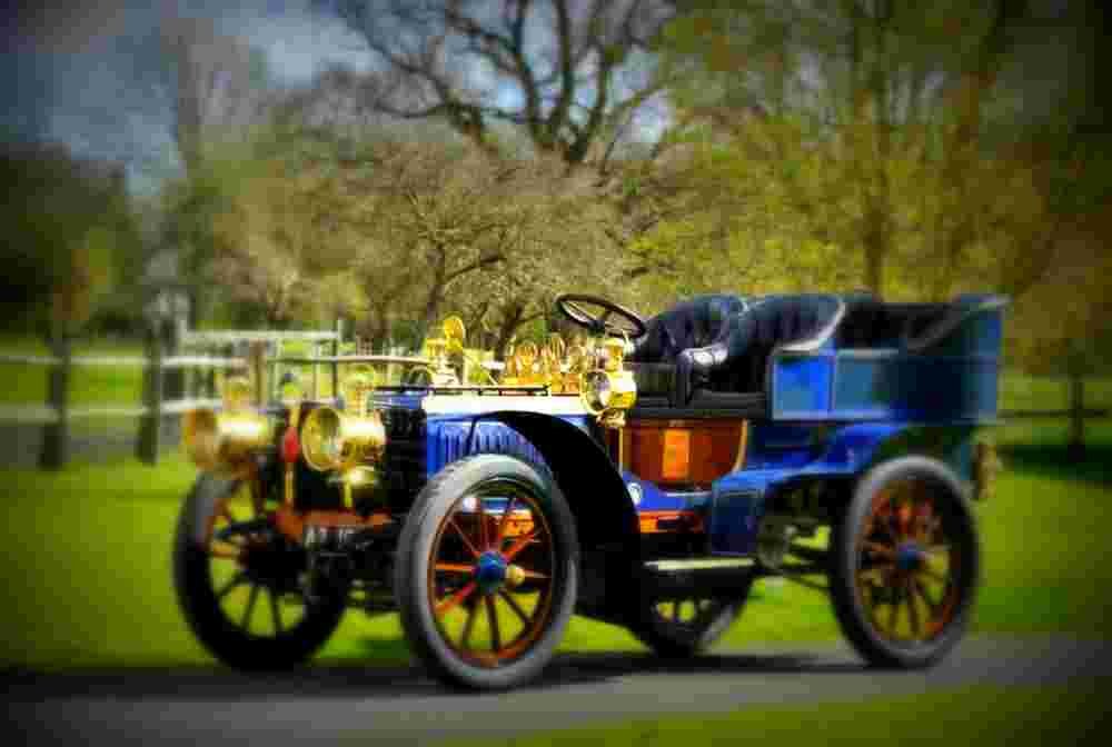 1902 De Dietrich 16HP Paris Vienna Rear Entrance Tonneau A4 Photo Print