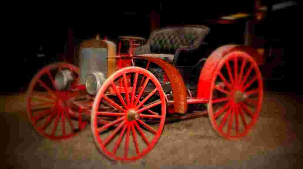 1902 Rattler Runabout A4 Photo Print