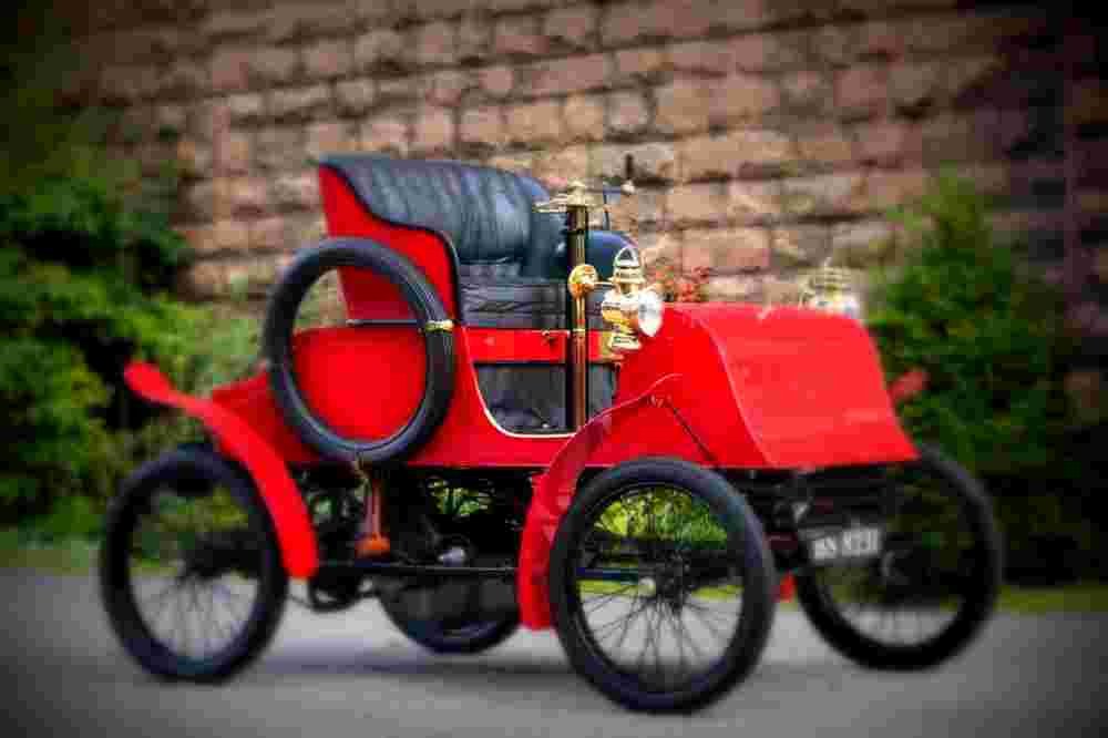 1902 Warwick 6hp Four Seat Stanhope A4 Photo Print