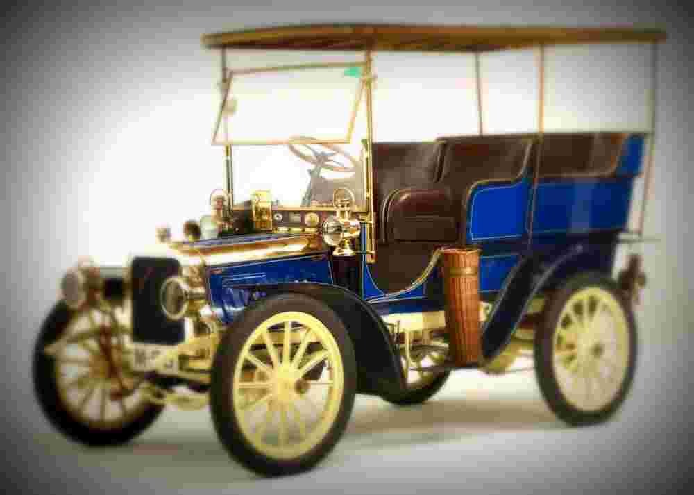 1903 Clement 12 16HP Rear Entrance Tonneau A4 Photo Print