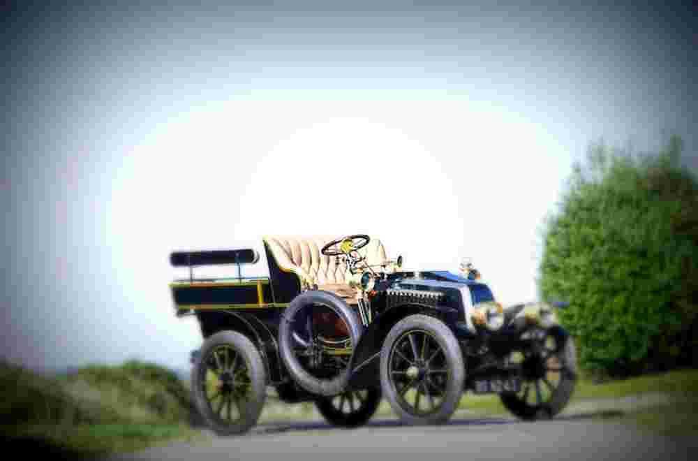1903 Renault Type N C 10HP Two Cylinder Wagonette A4 Photo Print