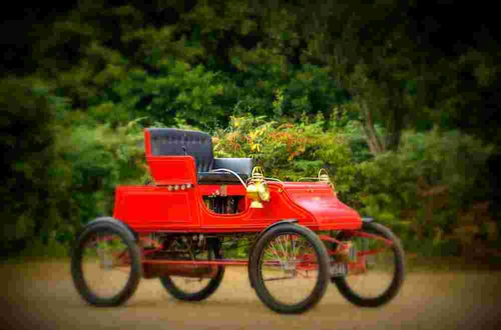 1903 Stanley CX 6 5HP Steam Runabout A4 Photo Print