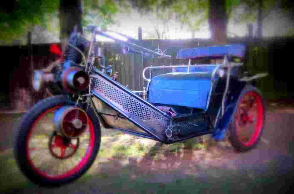 1904 Cyklon 3 5HP Cyklonette A4 Photo Print