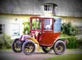 1904 De Dion Bouton 8HP Model V Coupe Leon Molon A4 Photo Print