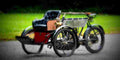 1904 La Libellule V Twin Tricar A4 Photo Print