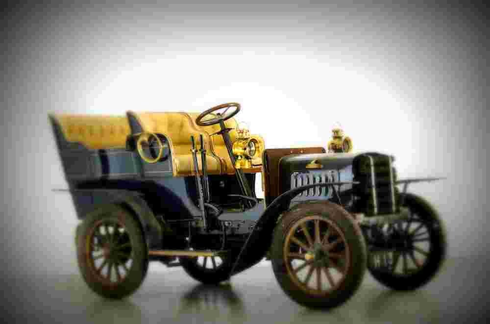 1904 MMC 8HP Rear Entrance Tonneau A4 Photo Print