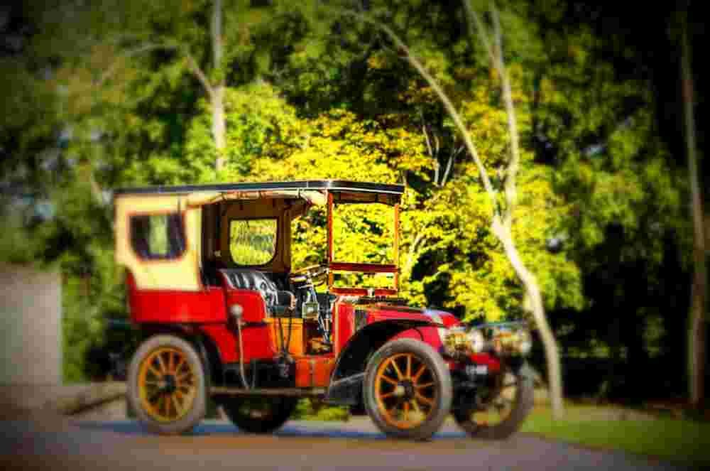 1904 Renault Type N B 1420HP Four Cylinder Swing Seat Tonneau A4 Photo Print
