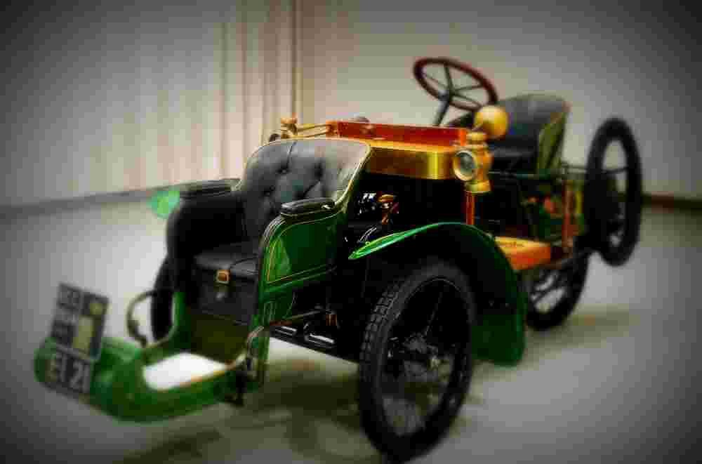 1904 Riley Tricar A4 Photo Print