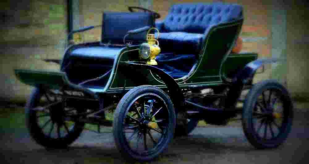 1904 pierce motorette model 8m stanhope A4 Photo Print