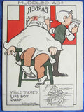 1905 Barber Life Bouy Soap barber advert A4 Photo Print