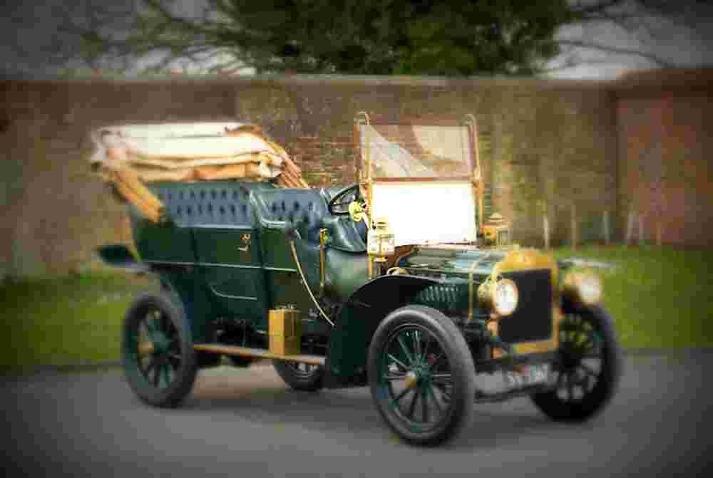 1906 Brasier 15HP Side Entrance Tonneau Vedrine A4 Photo Print