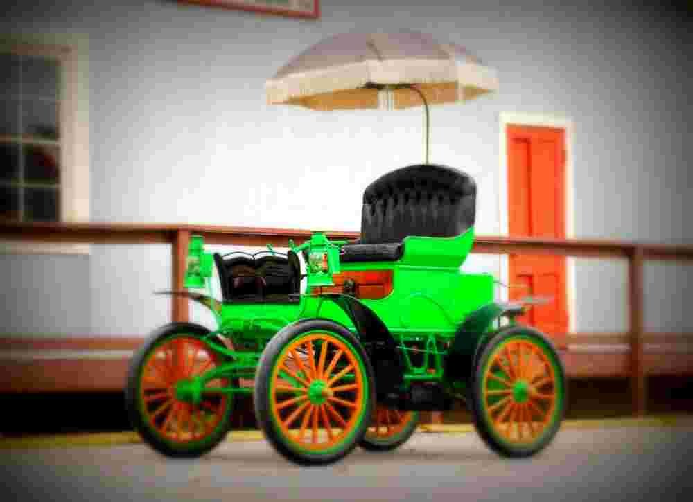 1906 Jewell Model C Runabout A4 Photo Print