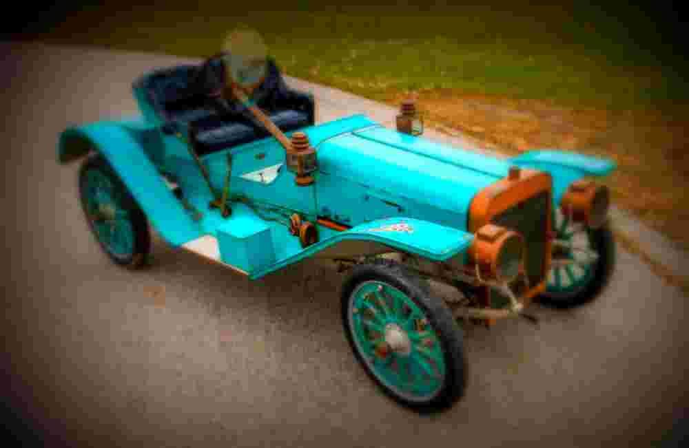 1907 Ford Model K Roadster A4 Photo Print
