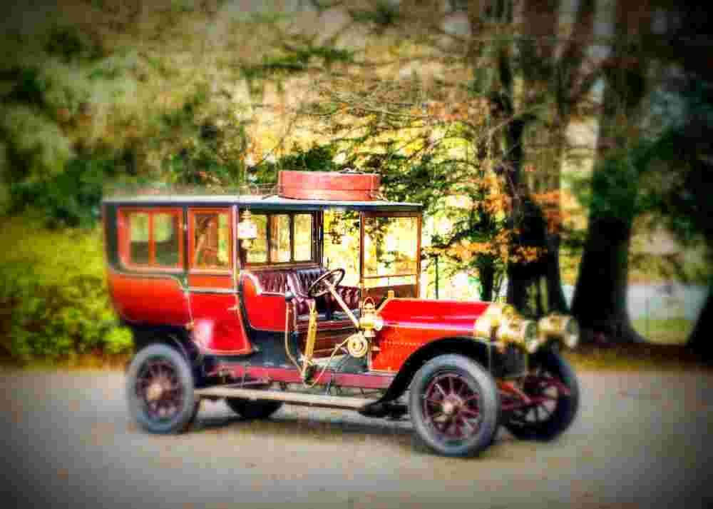 1907 Minerva Type K 40HP Transformable Open Drive Limousine Torpedo A4 Photo Print