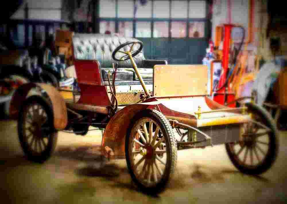 1907 Procter Two Passenger Runabout A4 Photo Print