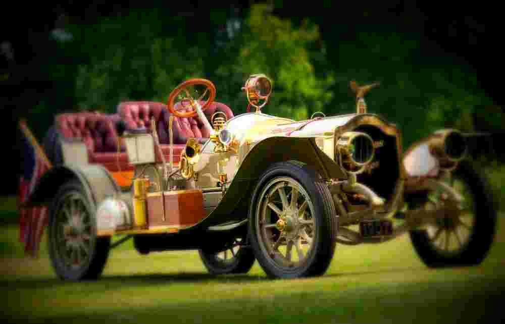 1907 Thomas Flyer 4 60 Four Passenger Runabout A4 Photo Print