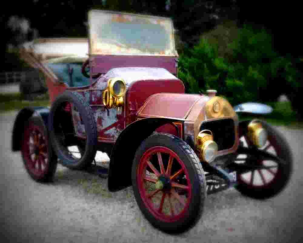 1907 darracq italiana A4 Photo Print