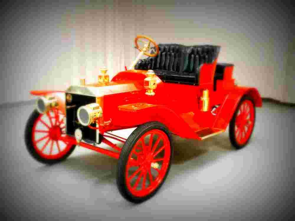 1907 ford model s A4 Photo Print