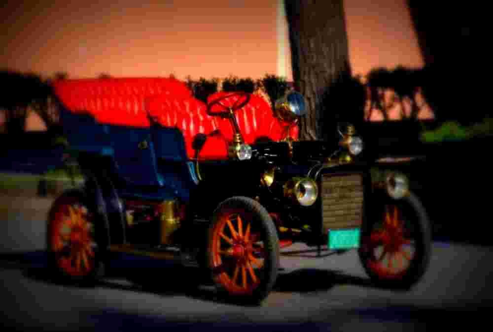 1908 Cadillac Model S Double Phaeton A4 Photo Print