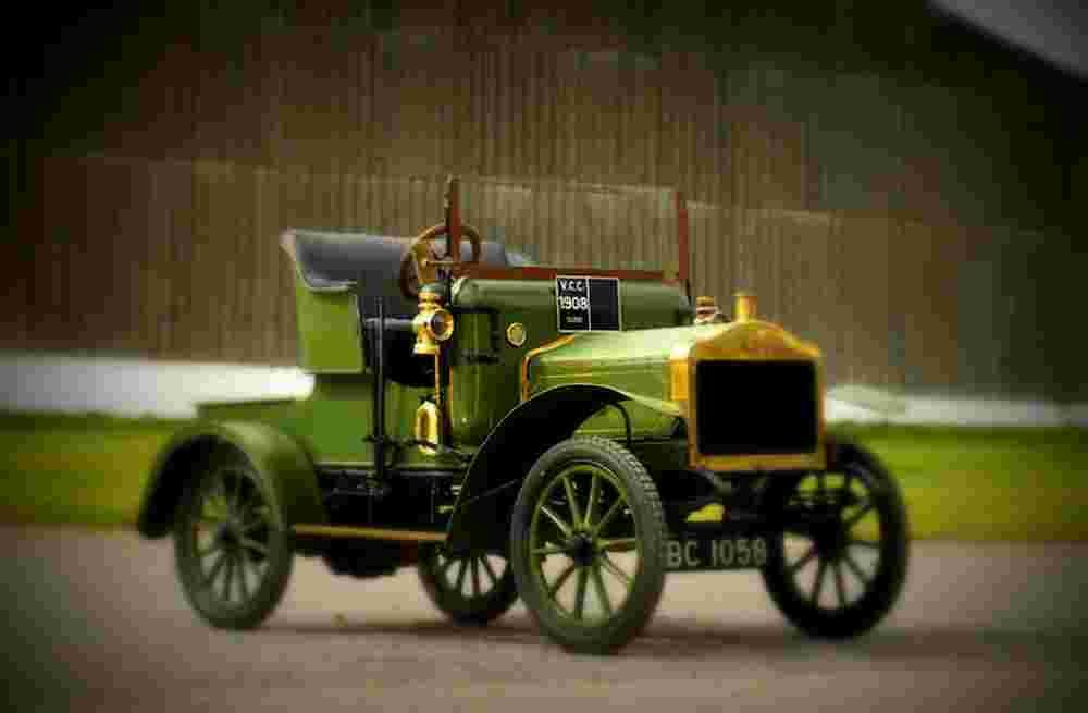 1908 Clyde 810HP Silent Light Roadster A4 Photo Print