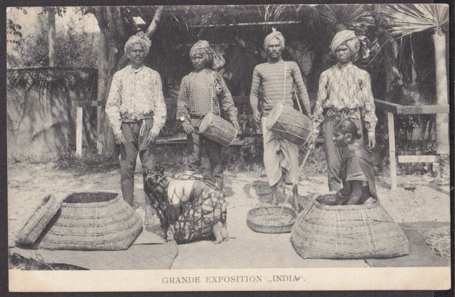 1908 Franco British Exhibition Grande Exposition India Vintage A4 Photo Print