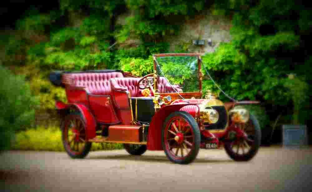 1908 Hotchkiss 1620HP Type T Roi des Belges A  Descoins Fils A4 Photo Print