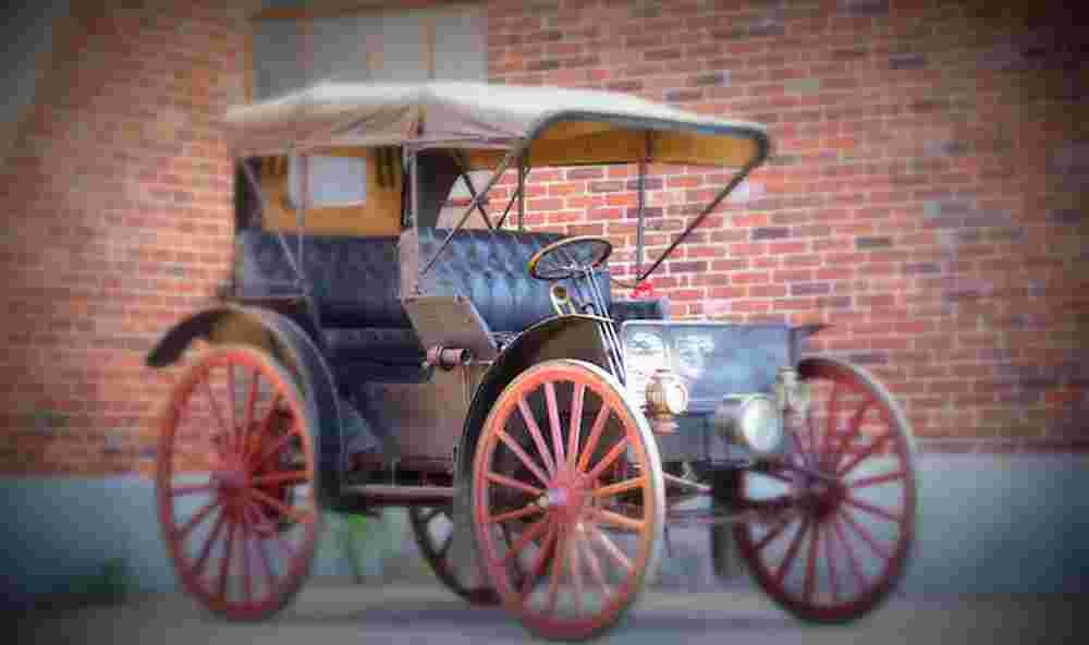 1908 International Model A Runabout A4 Photo Print