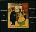 1908 Policeman London Advert A4 Photo Print